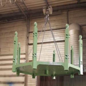 Caisse à oranger octogonale sur mesure