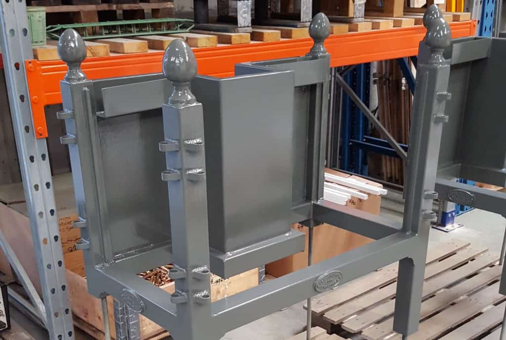 Travail en cours pour une jardinière sur mesure